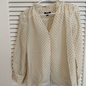 J.Crew Polka-Dot Silk Blouse
